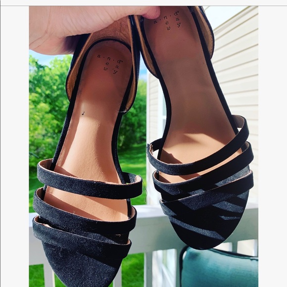 Never worn black sandals by A New Day - Picture 3 of 5